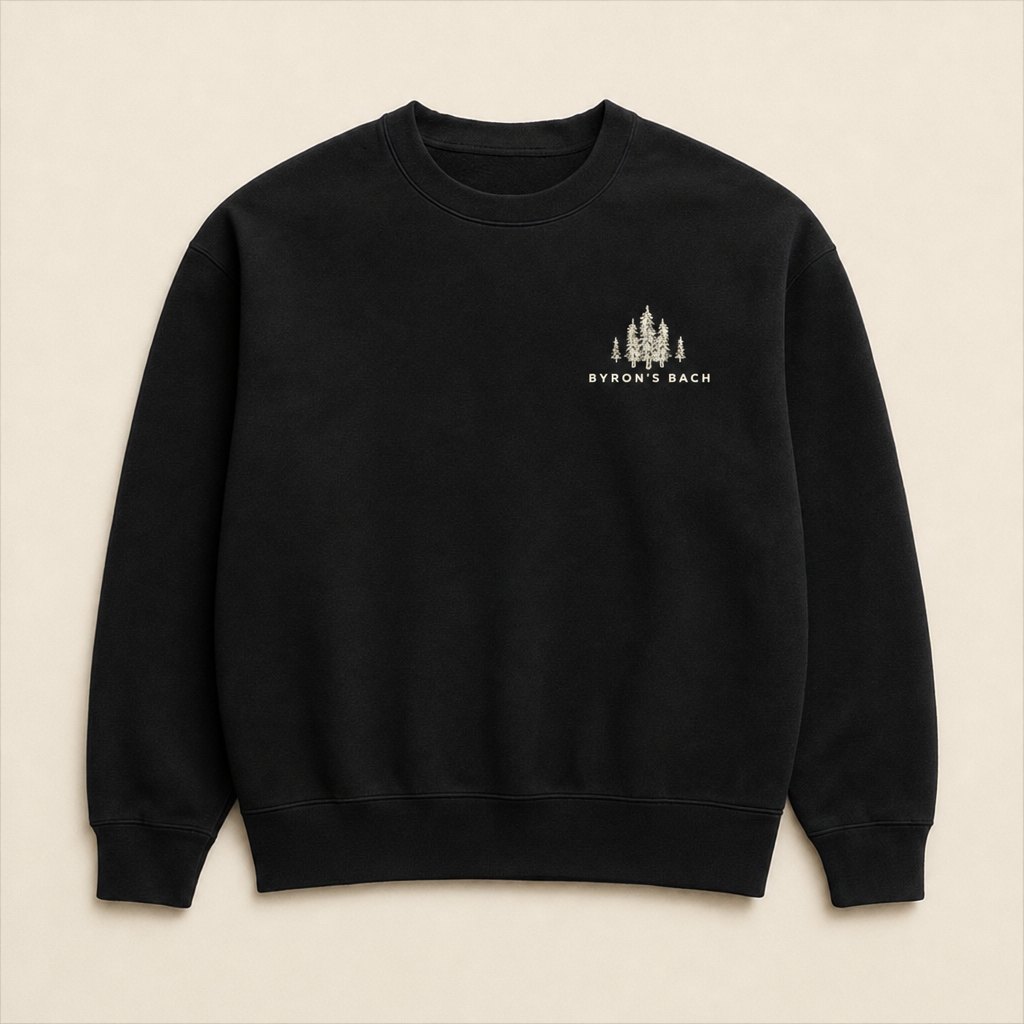 The Crewneck — Black
